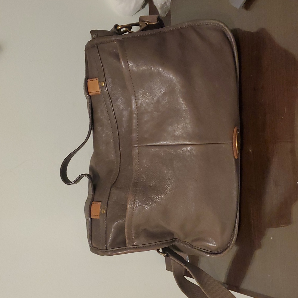 Fossil Toupe Leather  Bag - Picture 2 of 6